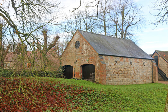 Ancient Barn in Avebury in Wiltshire