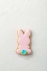 Easter bunny cookies  holiday concept