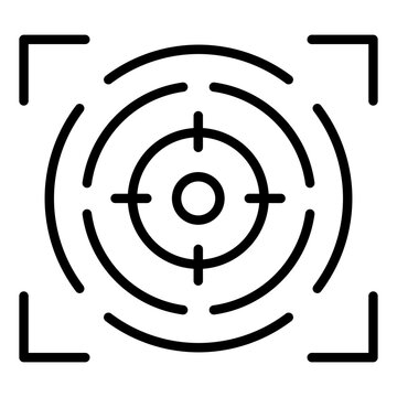 Outline Target icon