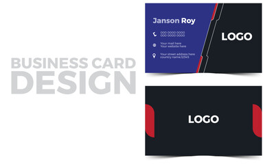 Business logo template,Business card template,Business card design,Visiting card design,modern and clean design.