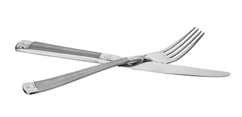 Knife and fork. Kitchen utensil isolated. png transparent