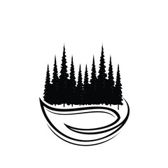 Leaf and Tree logo landscape