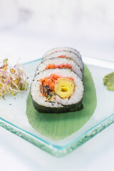 sushi rolls