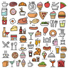 Vector Food Collection.