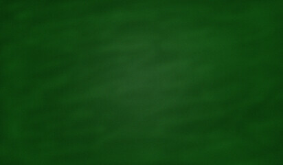 Blank green chalkboard. Template for your design.
