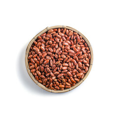 Pinto Beans (Frijoles pintos, Speckled bean, Feijao carioca, Common bean, Phaseolus vulgaris),...