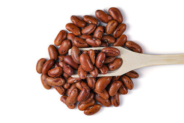 Pinto Beans (Frijoles pintos, Speckled bean, Feijao carioca, Common bean, Phaseolus vulgaris),...