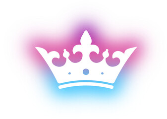 Collection of crown neon