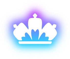 Collection of crown neon