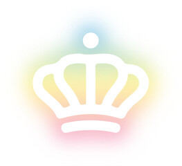 Collection of crown neon