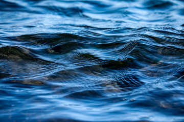 Water, background. Surface.