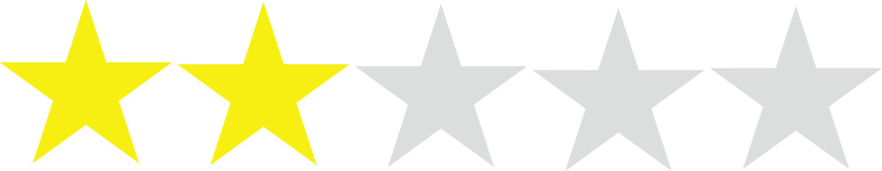Rated star list, two stars