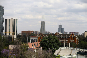 Obraz premium view of the city
