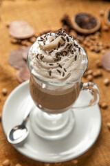 hot chocolate for breakfast
