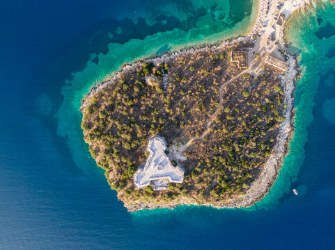 Above Castle Ali Pasha Tepelena Porto Palermo, Albania