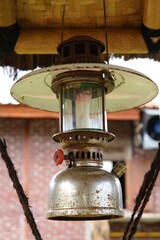 old hurricane lamp, kerosene lamp, antique lamp, old lantern, ancient petromax lamp