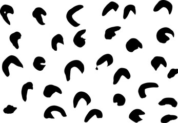 Grunge Ink Brush Abstract Background