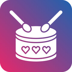 Vector Design Drum Icon Style