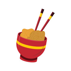 Noodle illustration