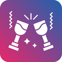 Vector Design Cheers Icon Style