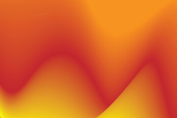 yellow wave abstract background, fluid gradient background, suitable for landing page and computer desktop background. 3d vector