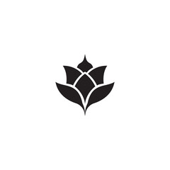 Obraz premium tulip logo template abstract design vector