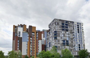 New smart modern district built in cascina Merlata, Rho, Milan, Italy