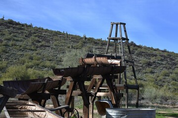 Gold mining equipment