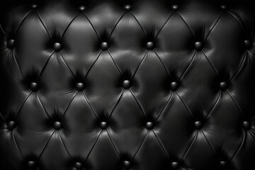 black leather texture, use for backgrounds. Generative AI