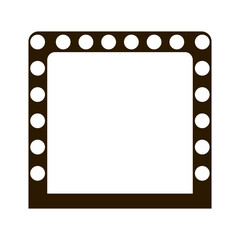 Mirror icon vector set. Hand Mirror illustration sign collection. Fashion symbol. Wardrobe logo.