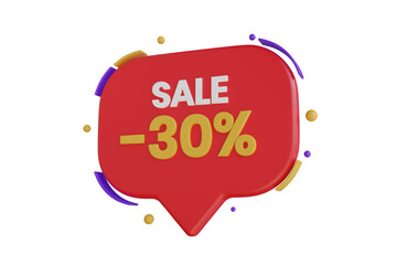 sale up to 30% 3D Illustration