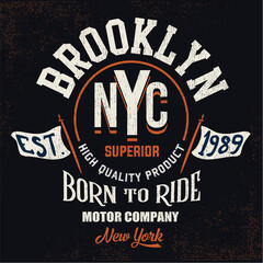 vintage racing car, T-shirt Graphics, Vintage typography, vector illustration

