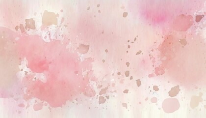  a pink and white background with some spots of paint on the side of the wall and a light pink spot on the right side of the wall. Generative AI