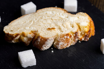 Sweet pastry made of wheat flour with the addition of sweet cottage cheese from milk