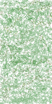 illustrazione con sfondo di foglie verdi e grige con trasparenza