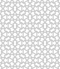 Islamic background with traditional style arabic. Seamless pattern for card, background, fabric or abstract design. Muslim ornament.