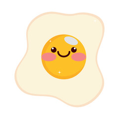 egg fried food kawaii