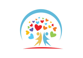 Obraz premium love shape design for your business