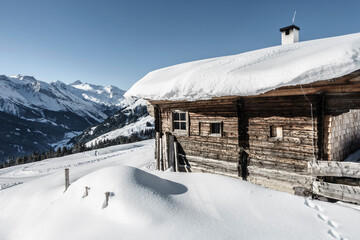 Schihütte in der Tourismusregion Zillertal in Tirol