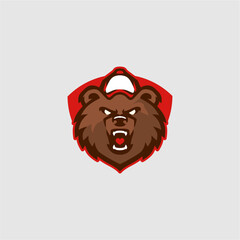 bear head mascot