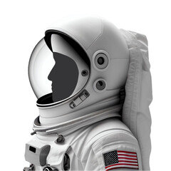 astronaut isolated on transparent background cutout