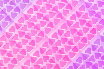 holiday heart gift wrap valentine hearts card happy valentines day love romance