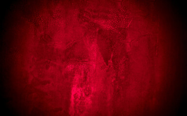 Old wall texture cement black red  background abstract dark color design are light with white gradient background.