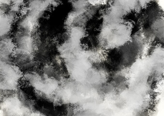 抽象的　水墨画　背景素材