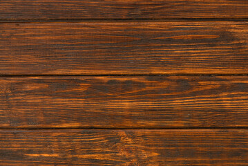 Dark brown wooden background, wood texture top view