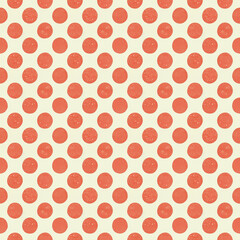 Polka dot seamless pattern. Minimalism fashion design print. Polka dots vintage background, tile. For home decor, fabric textile pattern, postcard, wrapping paper, wallpaper