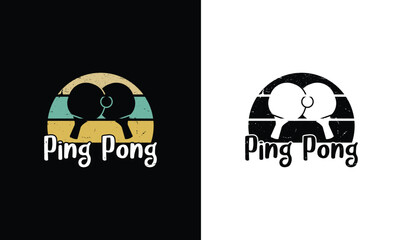 Ping Pong Table Tennis Quote T shirt design, typography