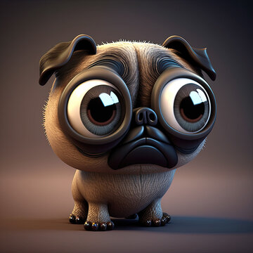 Cartoon Pug Images Browse 44 541 Stock Photos Vectors and Video Adobe Stock