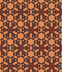 Abstract tileable geometric pattern. A seamless background, vintage texture.
- 569609114