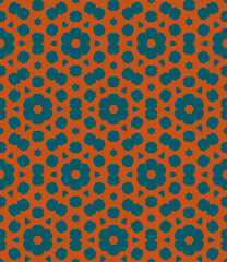 Abstract tileable geometric pattern. A seamless background, vintage texture.
- 569609158